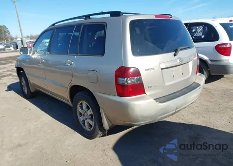 2005 Toyota Highlander V6 from USA, damaged, VIN JTEEP21A350073905